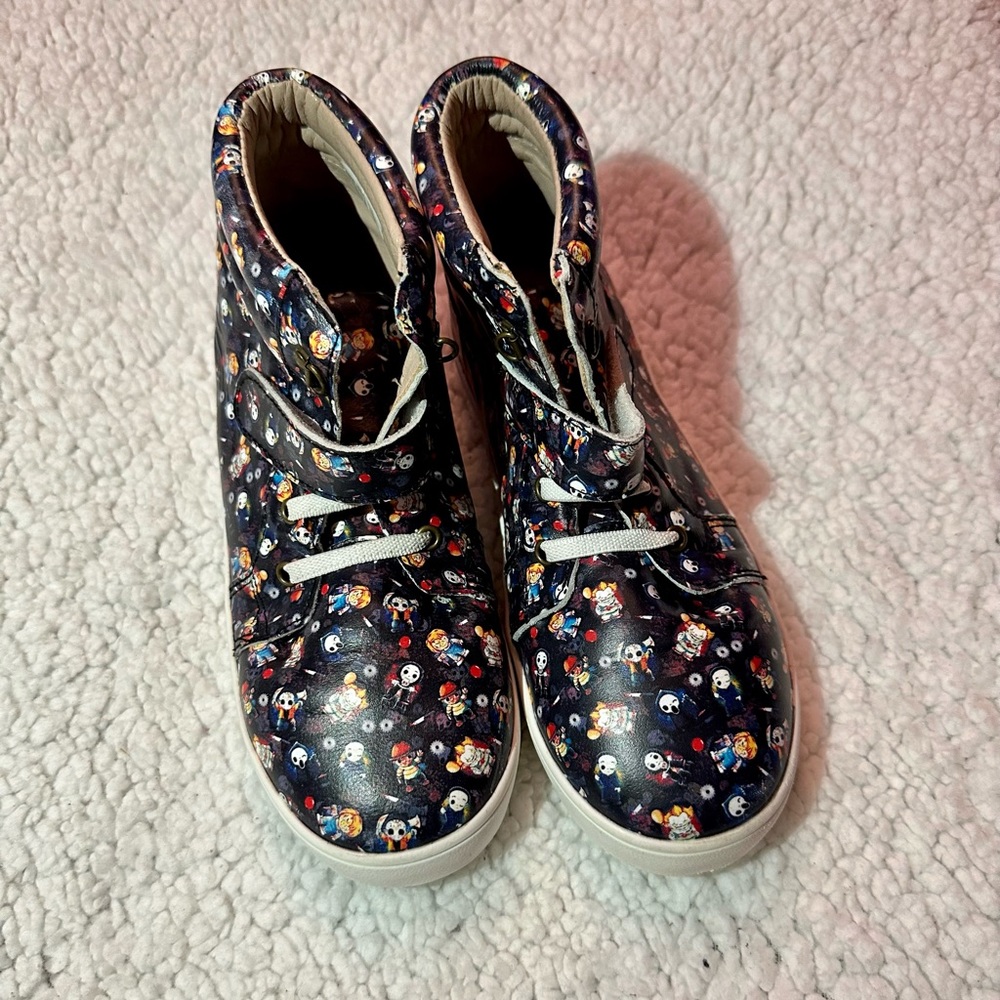 Horror characters high tops